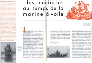 Les m&eacute;decins au temps de la marine &agrave; voile (1961)

